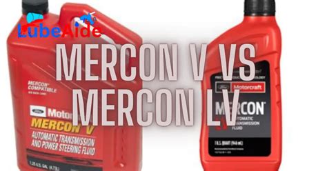 can you use mercon lv in place of mercon v|difference between mercon and v.